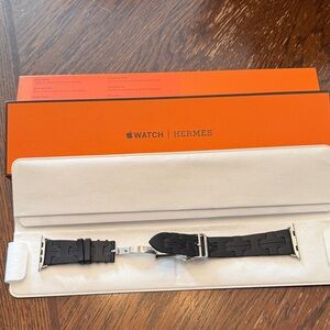 Hermes Black Watch Band